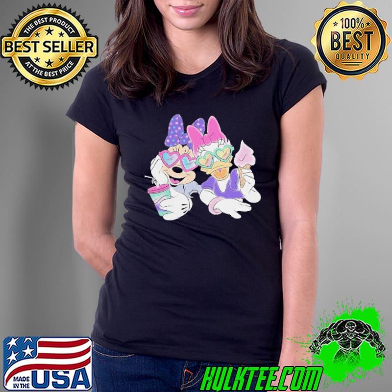 Minnie mouse and daisy duck love summer gift Ladies Tee Minnie mouse and daisy duck love summer gift Ladies Tee