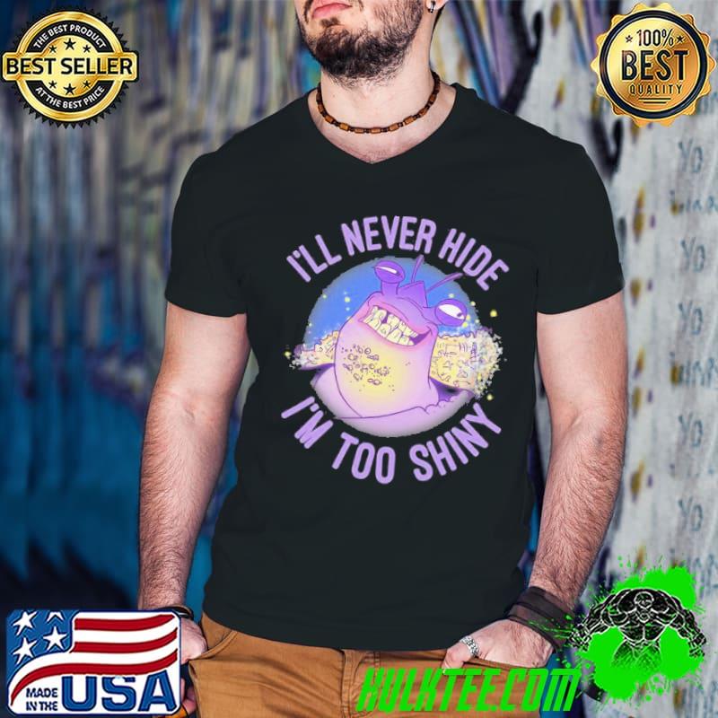 Moana I'll never hide I'm too shiny funny gift Guys V Neck Moana I'll never hide I'm too shiny funny gift Guys V Neck