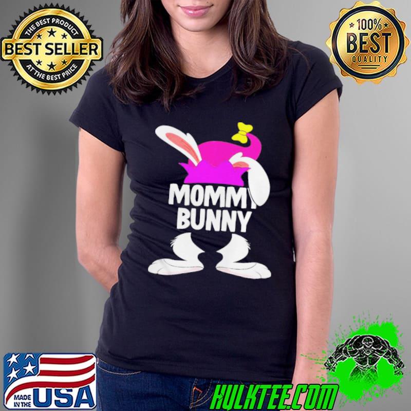 Mommy bunny family easter Ladies Tee Mommy bunny family easter Ladies Tee