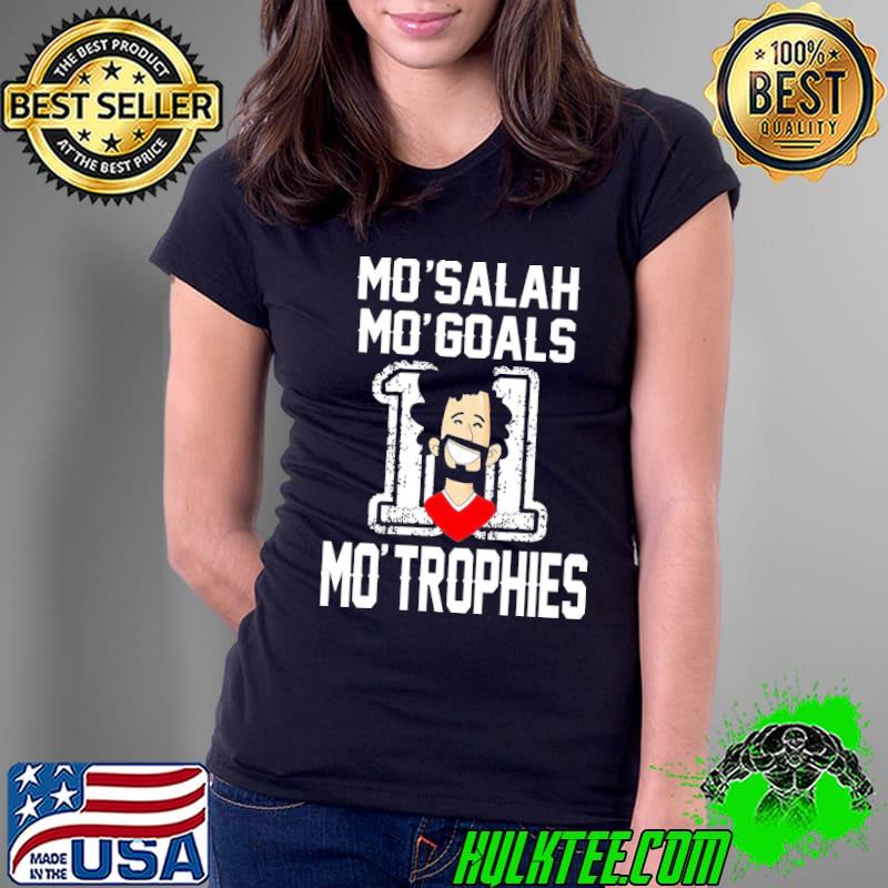 MoSalah Mo'Goals Mo'trophies 11 Shirt Ladies Tee MoSalah Mo'Goals Mo'trophies 11 Shirt Ladies Tee