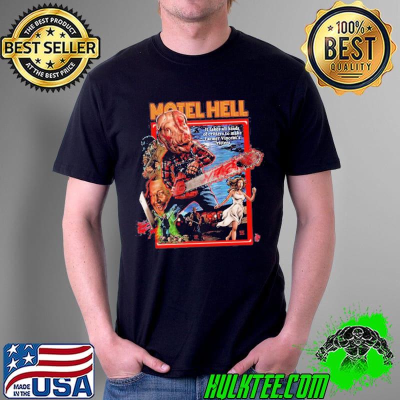 Motel Hello Special Ed Cover Art(1980) Horror Merch Unisex T-Shirt Unisex Motel Hello Special Ed Cover Art(1980) Horror Merch Unisex T-Shirt Unisex