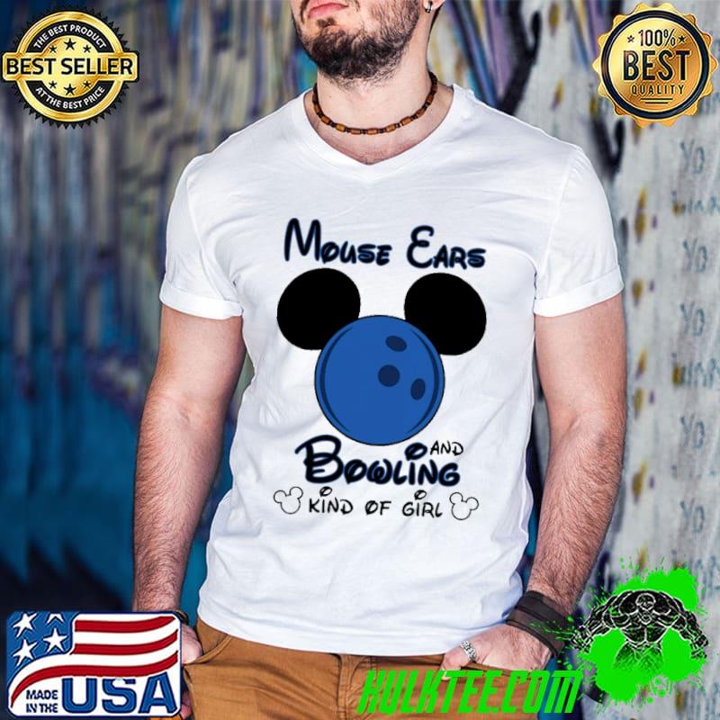 Mouse ears and Bowling kind of girl shirt