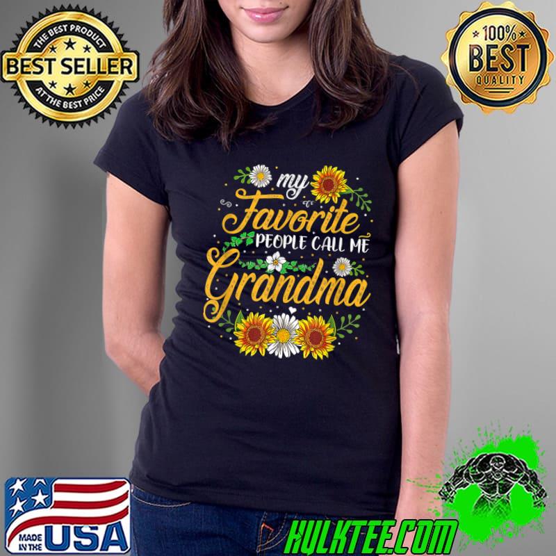 My Favorite People Call Me Grammy Shirt Mother's Day Gifts T-Shirt Ladies Tee My Favorite People Call Me Grammy Shirt Mother's Day Gifts T-Shirt Ladies Tee