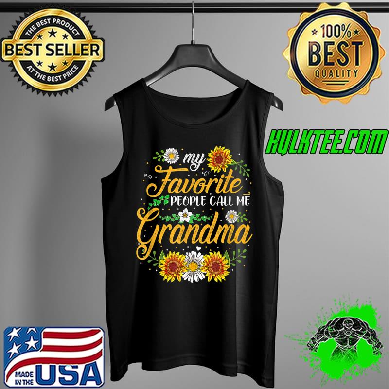 My Favorite People Call Me Grammy Shirt Mother's Day Gifts T-Shirt Tank Top My Favorite People Call Me Grammy Shirt Mother's Day Gifts T-Shirt Tank Top