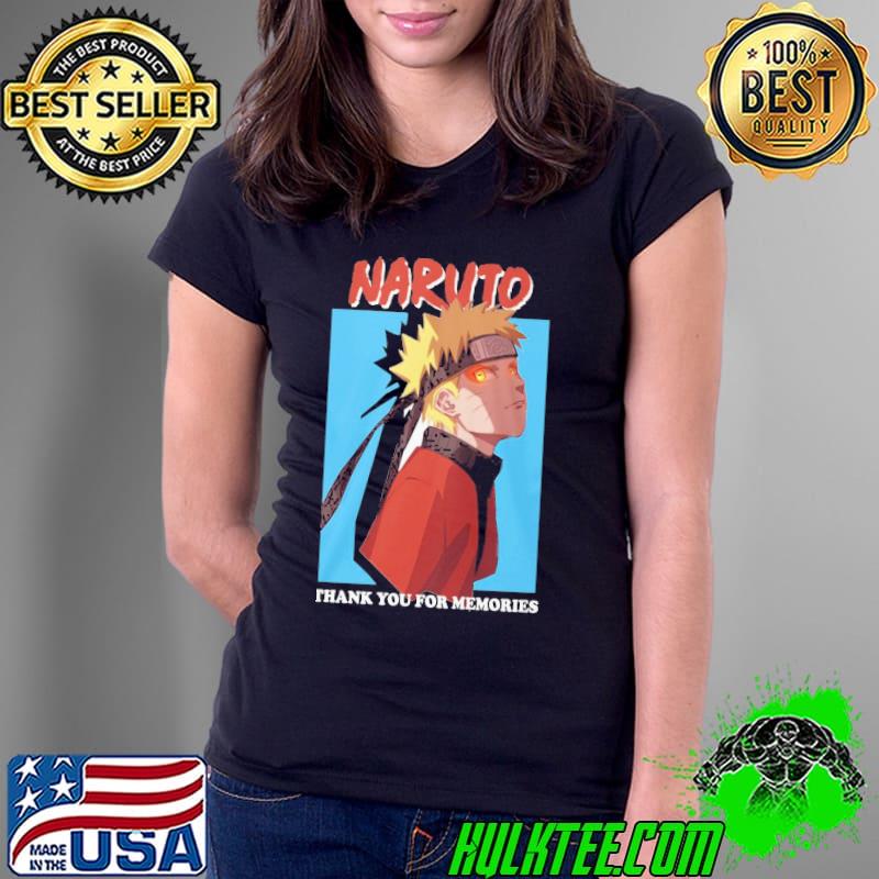 Naruto Thank you for the memories Ladies Tee Naruto Thank you for the memories Ladies Tee