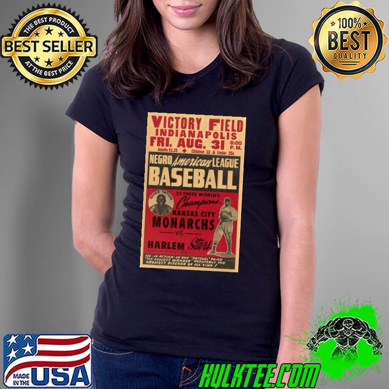 Negro American League Baseball Kansa City Monarchs Shirt Ladies Tee Negro American League Baseball Kansa City Monarchs Shirt Ladies Tee