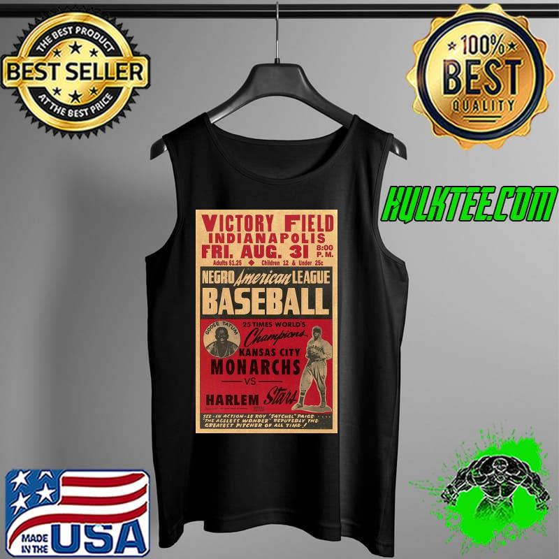 Negro American League Baseball Kansa City Monarchs Shirt Tank Top Negro American League Baseball Kansa City Monarchs Shirt Tank Top
