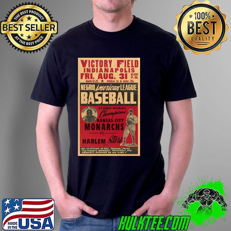 Negro American League Baseball Kansa City Monarchs Shirt Unisex Negro American League Baseball Kansa City Monarchs Shirt Unisex