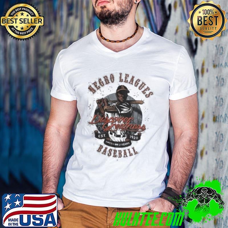 Negro League Commemorative Discover Greatness EST 1920 Baseball Shirt