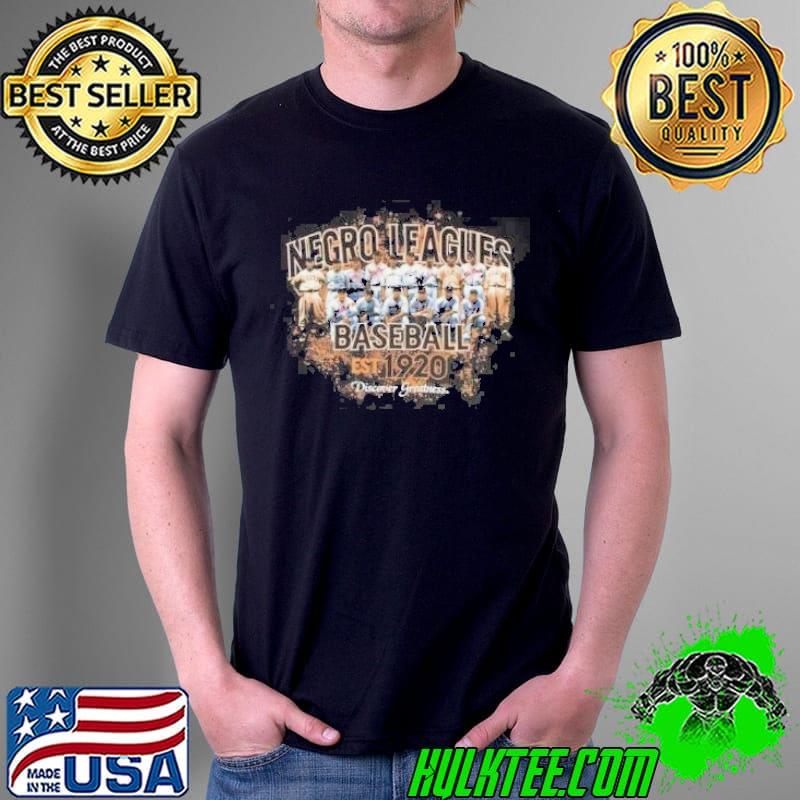 Negro Leagues Baseball Discover Greatness EST 1920 Shirt Unisex Negro Leagues Baseball Discover Greatness EST 1920 Shirt Unisex