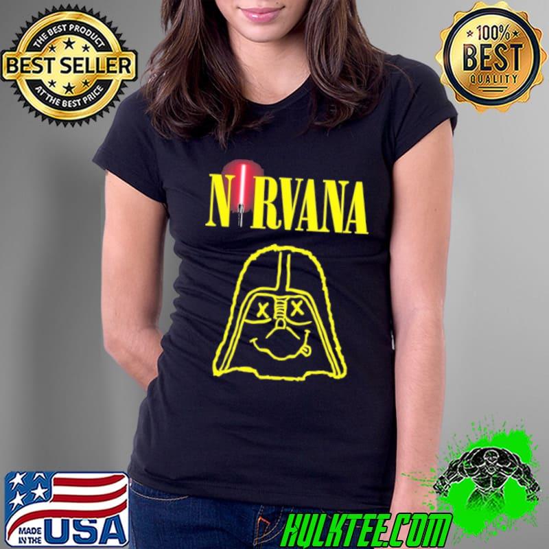 Nirvana Darth Vader Dog Shirt Ladies Tee Nirvana Darth Vader Dog Shirt Ladies Tee