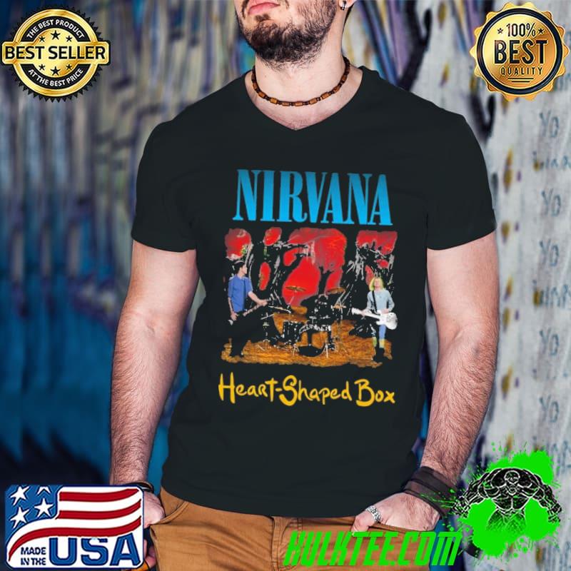 Nirvana Heart shaped box Album Drum Kit Shirt