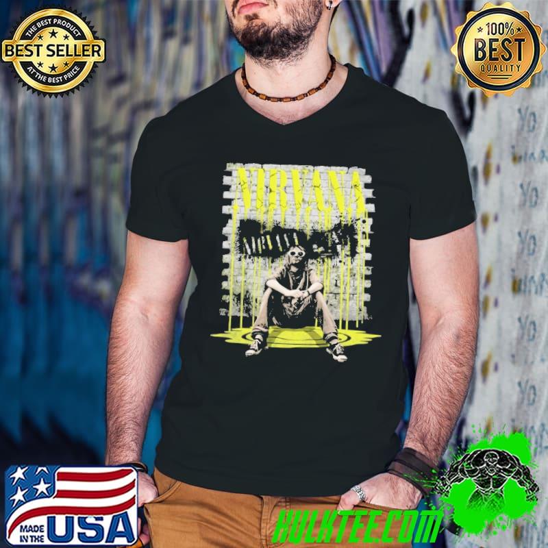 Nirvana Kurt Cobain Wall Shirt