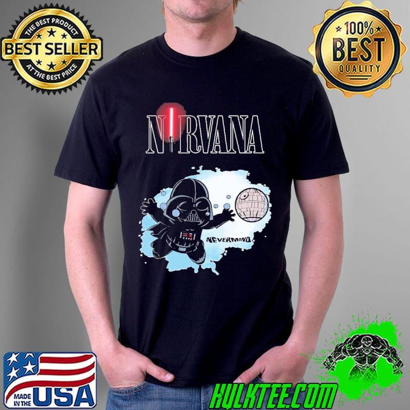 Nirvana Nevermind Darth Vader Water Shirt Unisex Nirvana Nevermind Darth Vader Water Shirt Unisex