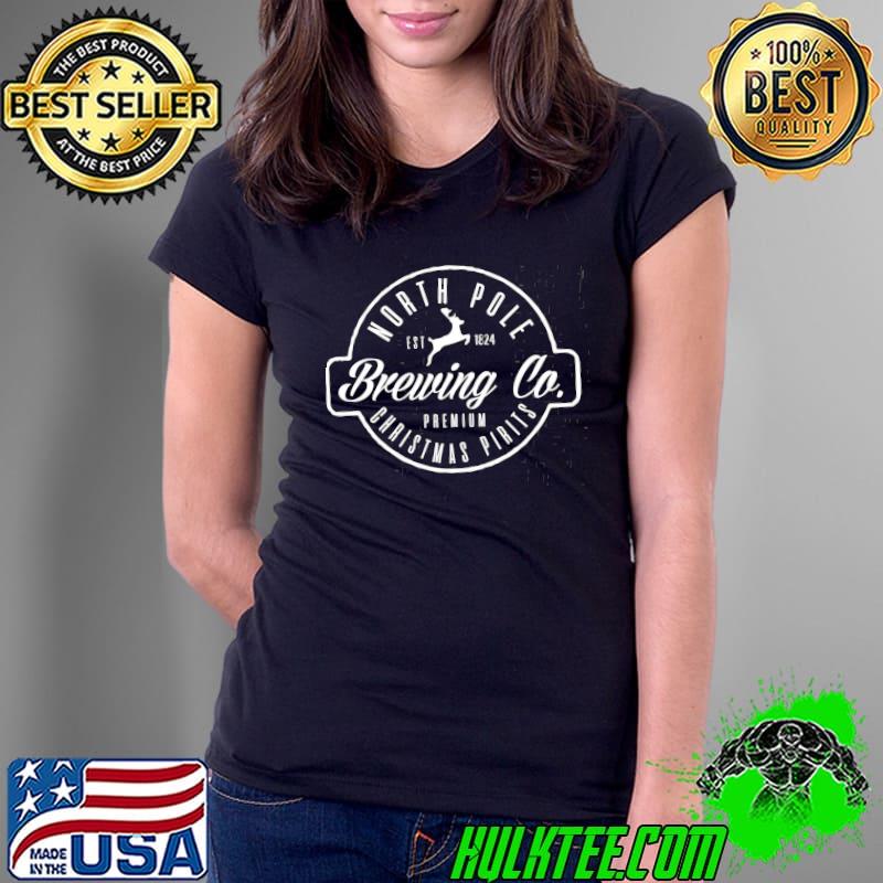 North pole brewing co christmas spirits est 1824 Ladies Tee North pole brewing co christmas spirits est 1824 Ladies Tee