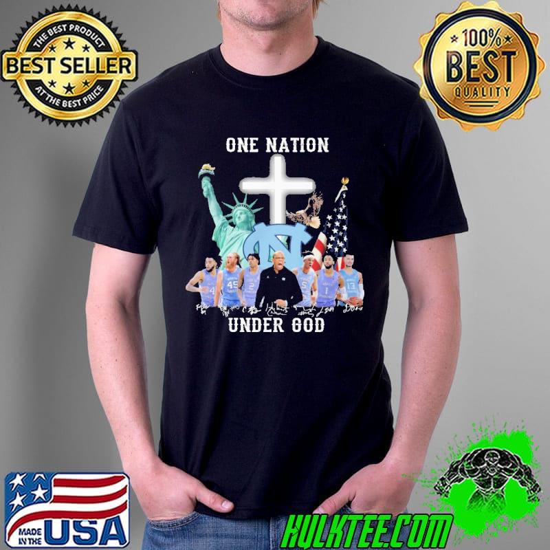 One nation under god thank you for the memories Tar heels shirt