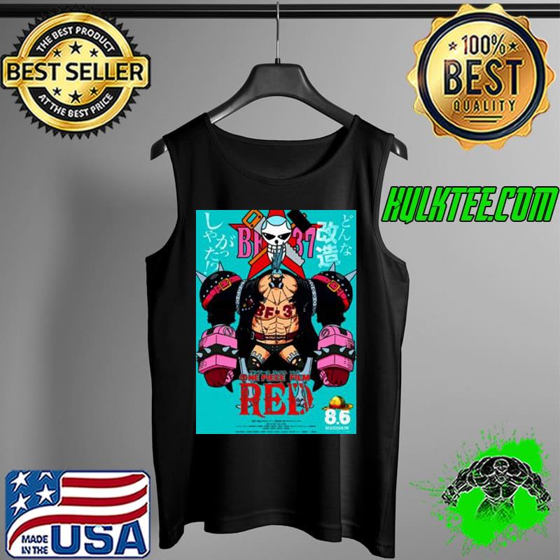 One piece film red franky graphic Tank Top One piece film red franky graphic Tank Top