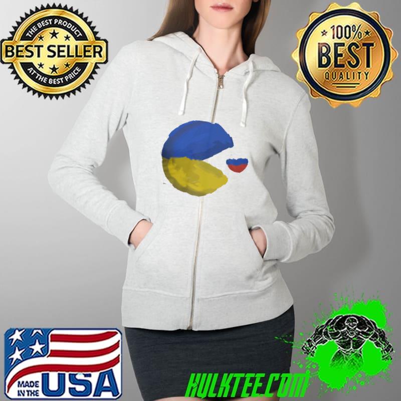 PAckman Ukraina Shirt Full Zip Hooded PAckman Ukraina Shirt Full Zip Hooded