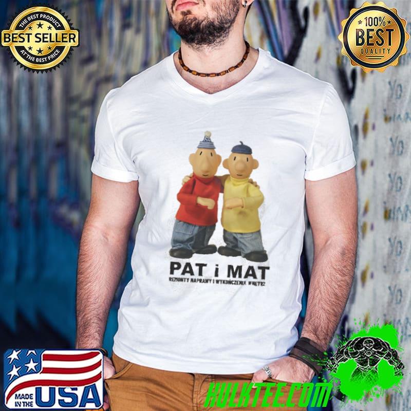 PAt I MAt Remonty Shirt Guys V Neck PAt I MAt Remonty Shirt Guys V Neck