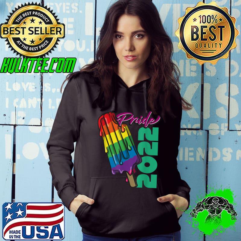 Pride 2022 Rainbow Ice Pride T-Shirt Hoodie Pride 2022 Rainbow Ice Pride T-Shirt Hoodie