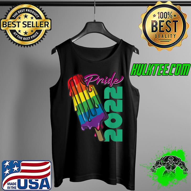 Pride 2022 Rainbow Ice Pride T-Shirt Tank Top Pride 2022 Rainbow Ice Pride T-Shirt Tank Top