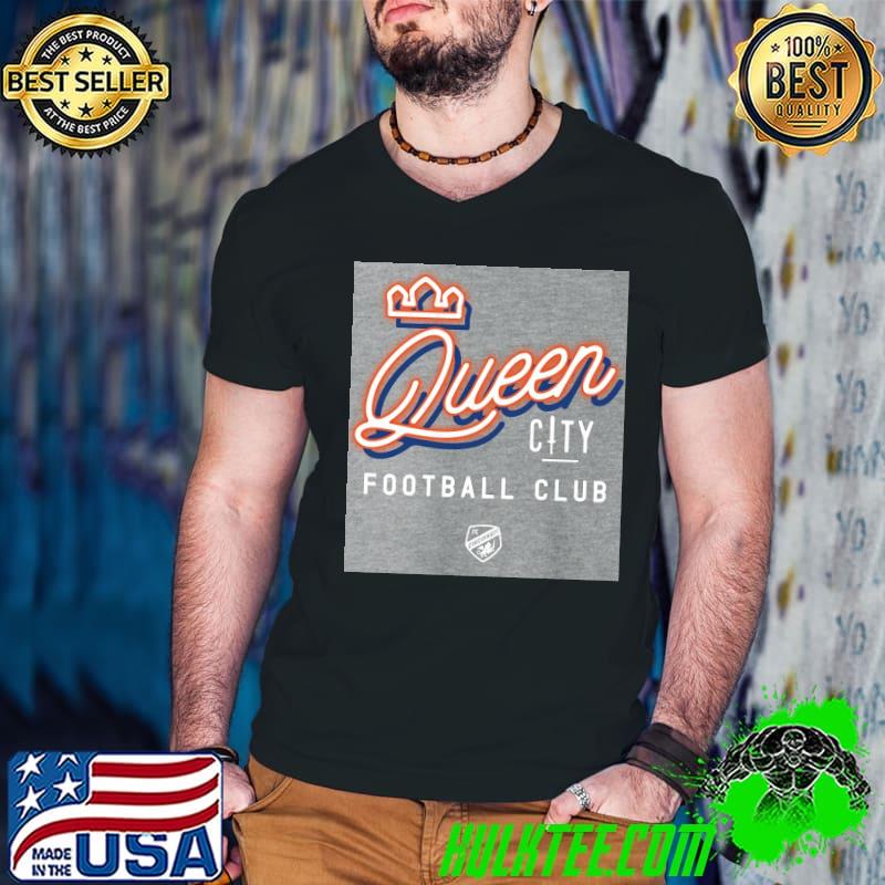 Queen City Football Club Cincinnati Shirt Guys V Neck Queen City Football Club Cincinnati Shirt Guys V Neck