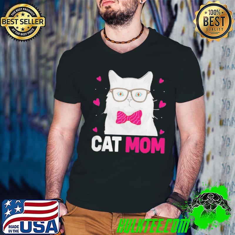 Retro vintage best cat mom ever cat mommy shirt