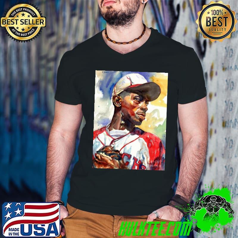 Satchel Paige Watercolor Shirt