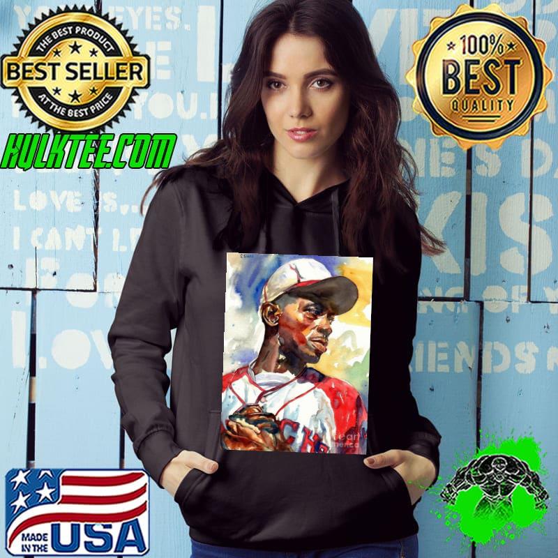 Satchel Paige Watercolor Shirt Hoodie Satchel Paige Watercolor Shirt Hoodie
