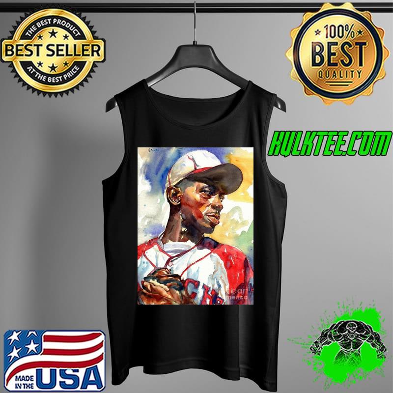 Satchel Paige Watercolor Shirt Tank Top Satchel Paige Watercolor Shirt Tank Top