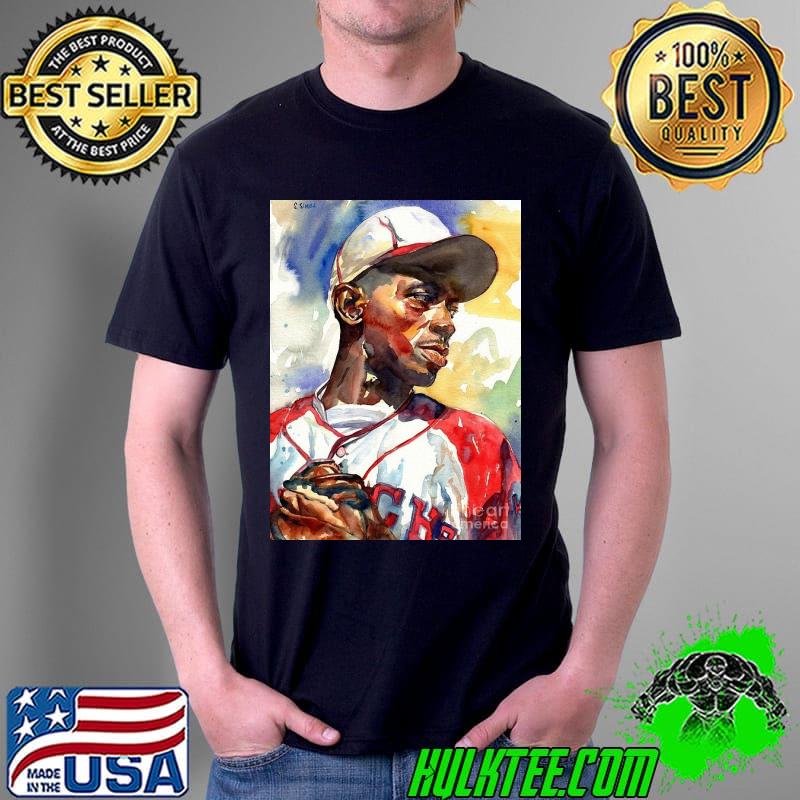 Satchel Paige Watercolor Shirt Unisex Satchel Paige Watercolor Shirt Unisex