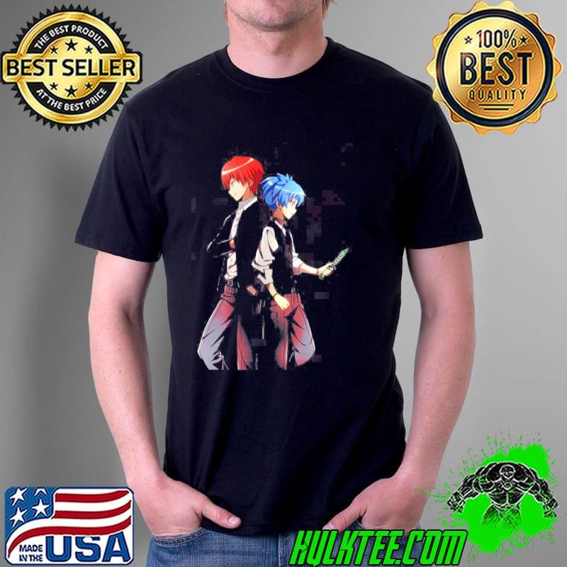 Shiota nagisa and akabane Karma assassination classroom anime shirt