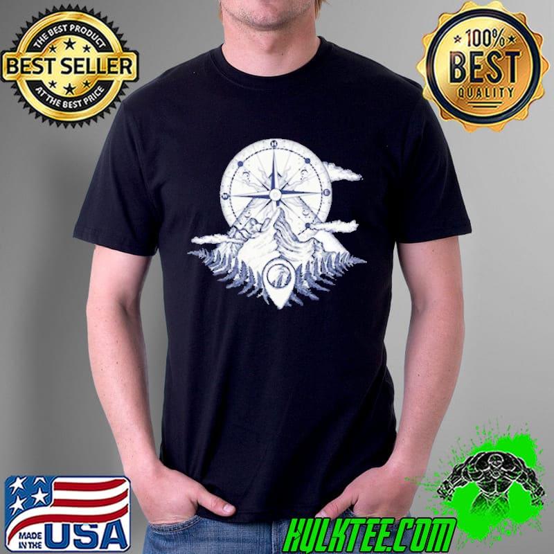 Simple style Seattle Washington retro hiking outdoors shirt