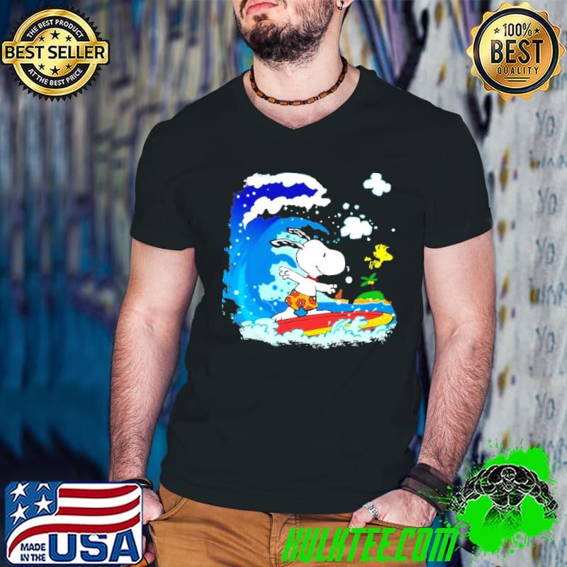 Surfing Snoopy and Woodstock Shirt