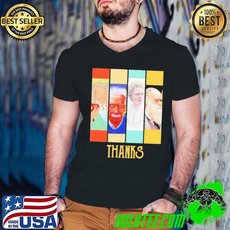 THanks Scientist Newton Vs Einstein Shirt