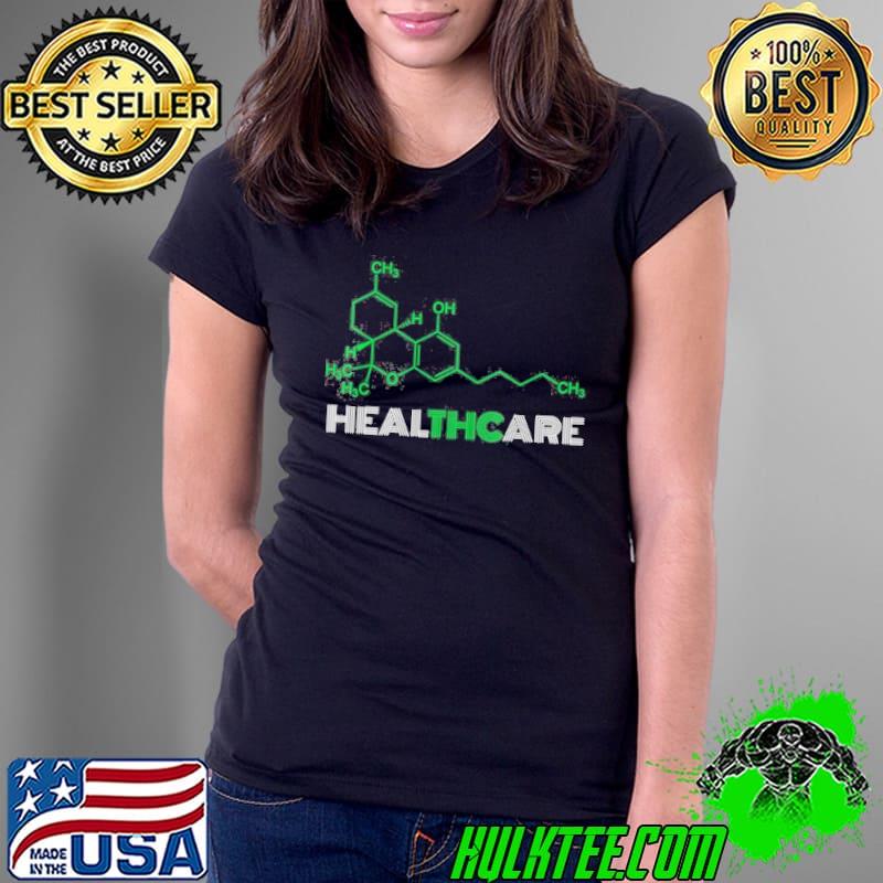 Thc molecule for legalize healthcare cannabis medical marijuana Ladies Tee Thc molecule for legalize healthcare cannabis medical marijuana Ladies Tee
