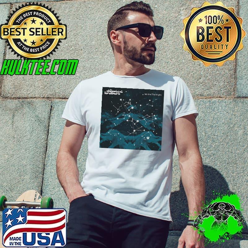 The chemical brothers we are the night 1 album cover white shirt