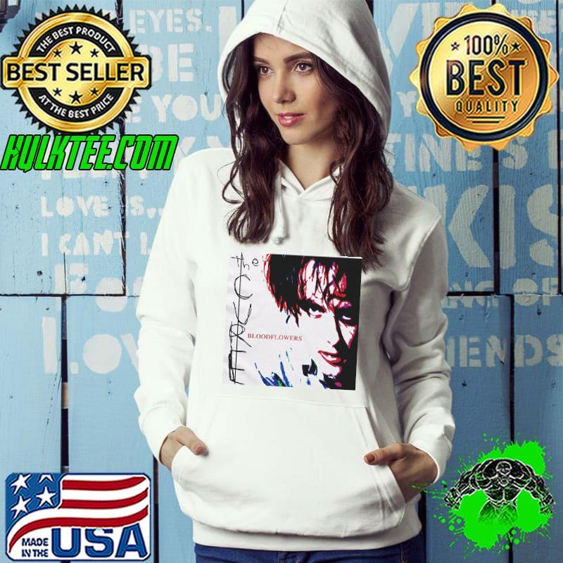 The cure bloodflowers album cover white Hoodie The cure bloodflowers album cover white Hoodie