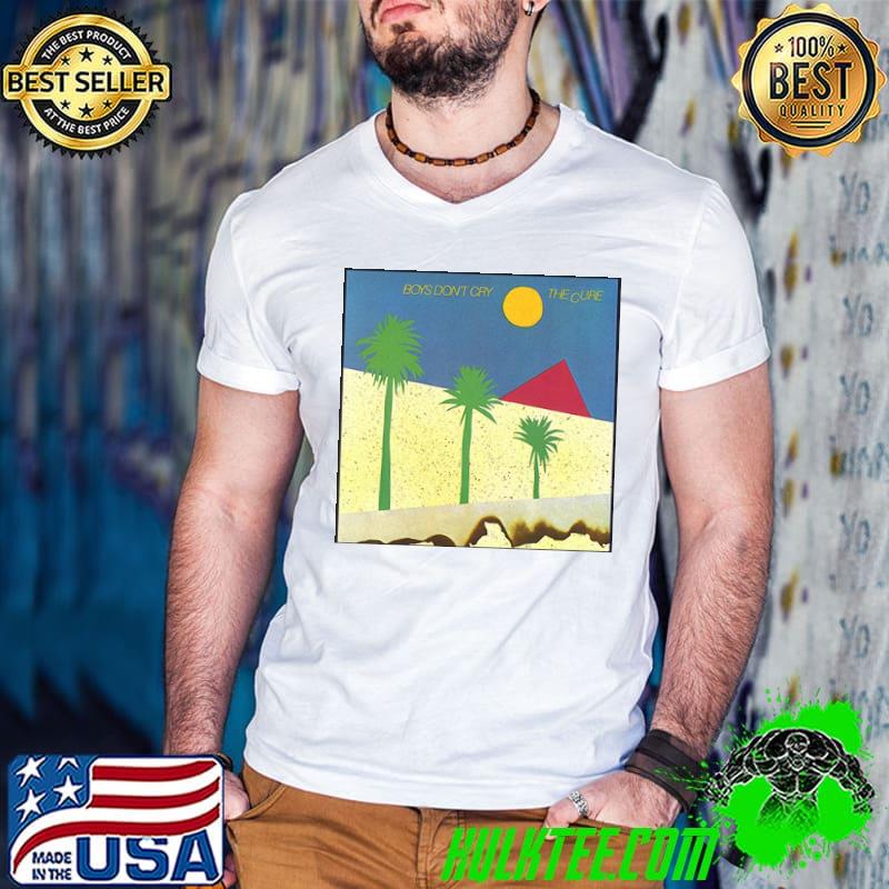 The cure boys don't cry 1 album cover white Guys V Neck The cure boys don't cry 1 album cover white Guys V Neck