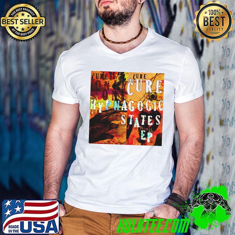 The cure hypnagogic states ep album cover white Guys V Neck The cure hypnagogic states ep album cover white Guys V Neck