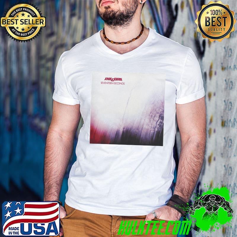 The cure seventeen seconds album cover white Guys V Neck The cure seventeen seconds album cover white Guys V Neck
