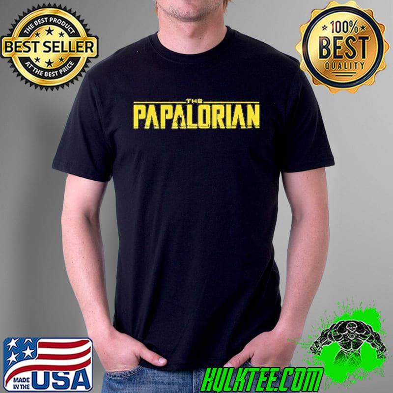 The papalorian mandalorian inspired fan art shirt