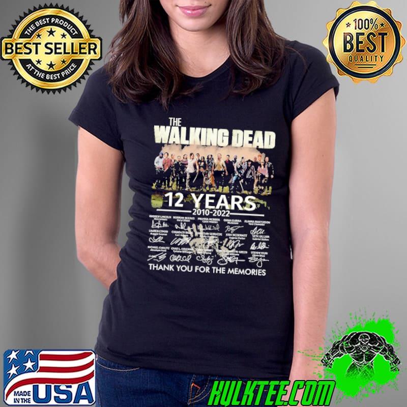 The Walking Dead 12 Years 2010 2022 Shirt Ladies Tee The Walking Dead 12 Years 2010 2022 Shirt Ladies Tee