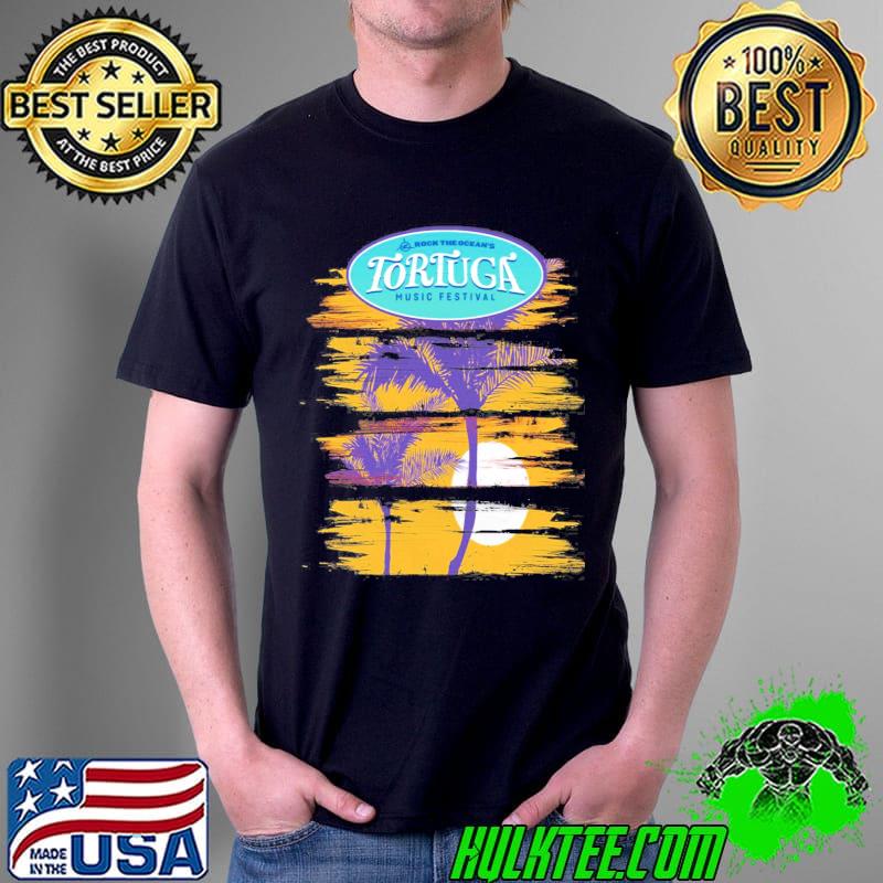 Tortuga music festival retro shirt