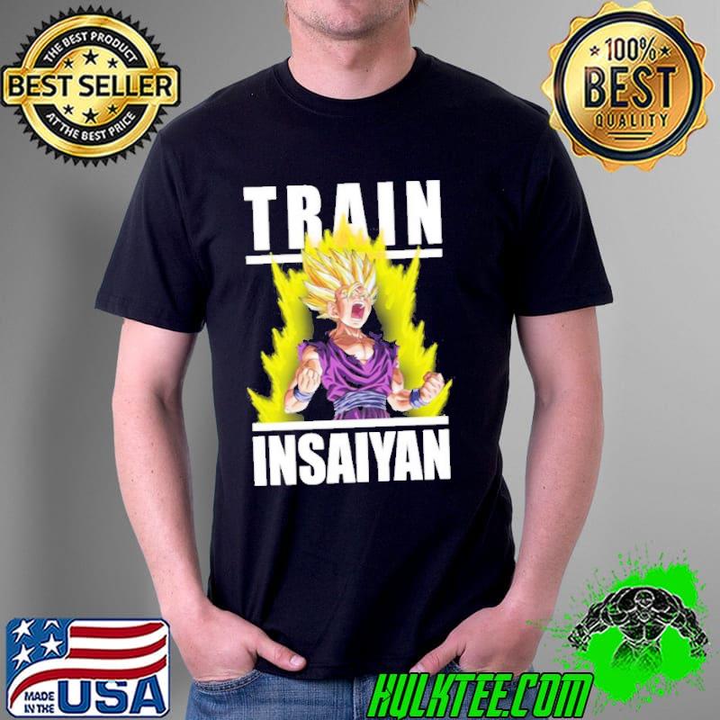 Train insaiyan gohan motivational shirt
