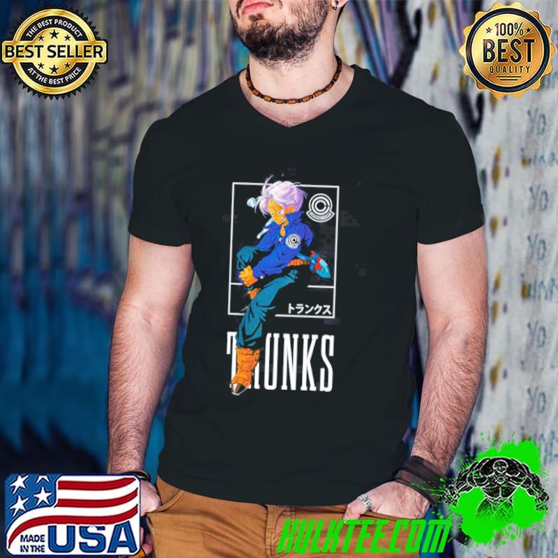 Trunks dragon ball anime Guys V Neck Trunks dragon ball anime Guys V Neck