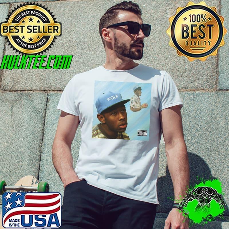 Tyler the creator wolf 2 album cover white shirt
