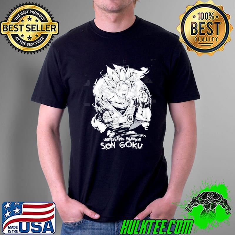 Unwavering warrior son goku dragon ball anime shirt