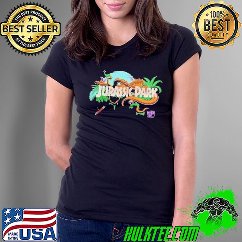 Vintage 1993 jurassic park dinosaur adventure movie film usa Ladies Tee Vintage 1993 jurassic park dinosaur adventure movie film usa Ladies Tee