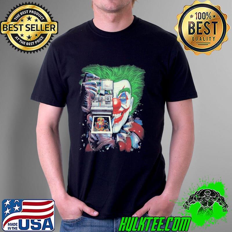 Vintage joker DC comics batman horror movie shirt